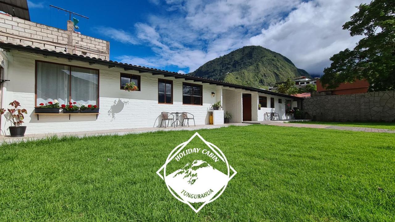 Premium Holiday Cabin - Spectacular Tungurahua Volcano View Баньйос Екстер'єр фото